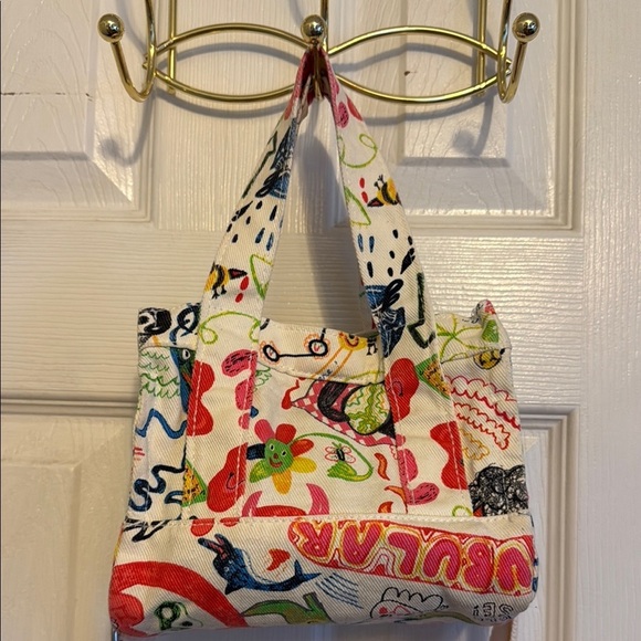 Urban Outfitters Colorful Graphic Mini Bag #161 - Picture 1 of 10